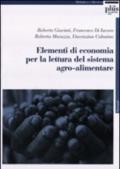 Elementi di economia per la lettura del sistema agroalimentare