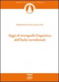 Saggi di stratigrafia linguistica dell'Italia meridionale