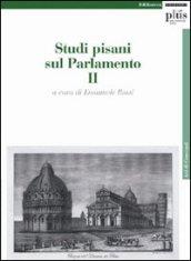 Studi pisani sul Parlamento: 2