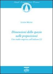 Dimensioni dello spazio nelle preposizioni. Uno studio empirico sull'italiano L2: 12