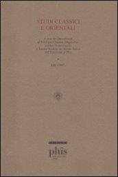 Studi classici e orientali (2007): 53