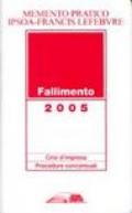 Memento fallimento 2005