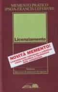 Memento Pratico Licenziamento