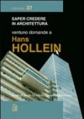 Ventuno domande a Hans Hollein