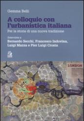 A colloquio con l'urbanistica italiana: 1