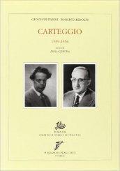 Carteggio 1939-1956