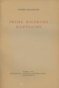 Prime ricerche dantesche