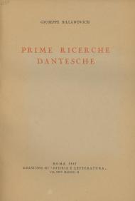 Prime ricerche dantesche