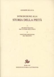 Introduzione alla storia della pietà