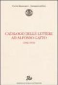 Catalogo delle lettere ad Alfonso Gatto (1942-1970)