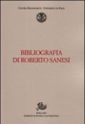 Bibliografia di Roberto Sanesi