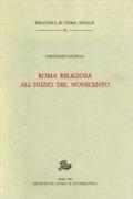 Roma religiosa all'inizio del Novecento