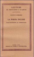 La poesia inglese dall'estetismo al simbolismo