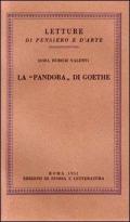 La «Pandora» do Goethe