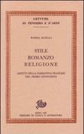 Stile, romanzo, religione. Aspetti della narrativa francese del primo Novecento