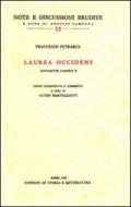 Laurea occidens (Bucolicum carmen X). Testo latino a fronte