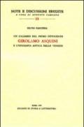 Un falsario del primo Ottocento: Girolamo Asquini e l'epigrafia antica delle Venezie