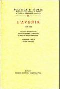 «L'Avenir» (1830-1831). Antologia degli articoli di Félicité-Robert Lamennais e degli altri collaboratori