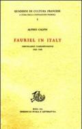 Fauriel in Italy. Unpublished correspondence (1822-1825)