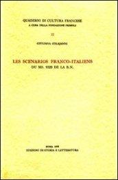 Les scénarios franco-italiens du ms. 9329 de la B. N.
