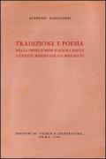 Tradizione e poesia nella prosa d'arte italiana, dalla latinità medioevale al Boccaccio