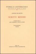 Scritti minori. 2.1892-1905