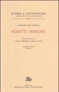 Scritti minori. 5.1931-1947