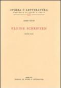 Kleine Schriften