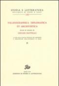 Paleographica diplomatica et archivistica. Studi in onore di Giulio Battelli