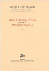 Studi di poesia latina in onore di Antonio Traglia