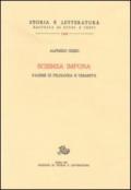 Scienza impura. Pagine di filologia e umanità