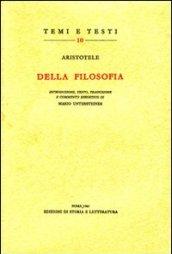 Della filosofia