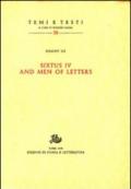 Sixtus IV and men of letters