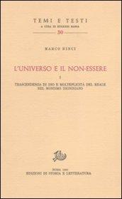 L'universo e il non essere. Trascendenza di Dio e molteplicità del reale nel monismo dionisiano