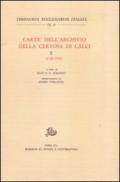 Carte dell'Archivio della Certosa di Calci. 2.1100-1150