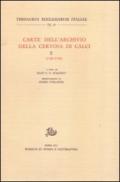 Carte dell'Archivio della Certosa di Calci. 2.1100-1150