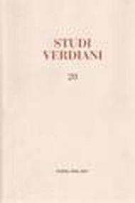 Studi verdiani. 20.