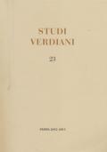 Studi verdiani (2012-2013). Ediz. multilingue vol.23