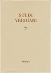 Studi verdiani: 25