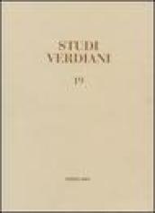 Studi verdiani. 19.