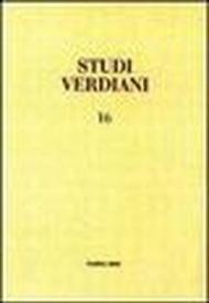 Studi verdiani. 16.