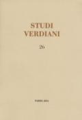 Studi verdiani: 26