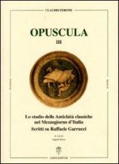 Lo studio delle antichità classiche nel Mezzogiorno d'Italia. Scritti su Raffaele Garrucci. Ediz. multilingue: 3