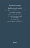 La libertà degli antichi paragonata a quella dei moderni