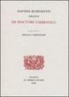 Oratio «De doctore umbratico»