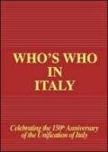 Who's who in Italy 2011 edition