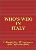 Who's who in Italy 2011 edition