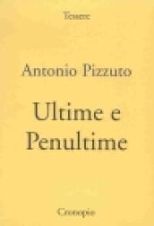 Ultime e Penultime