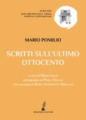 Scritti sull'ultimo Ottocento