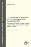 La dimensione intangibile della governance nei «family business». Risvolti empirici della proprietà emotiva negli assetti di governo delle imprese familiari italiane